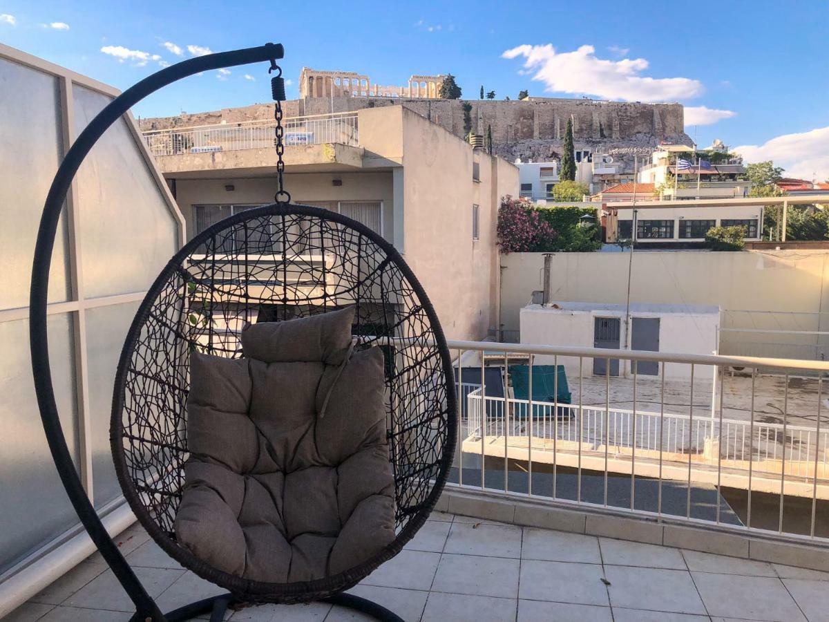 Acropolis Amazing Balcony View 3 Minutes Walking To The Museum Apartment Athens Luaran gambar